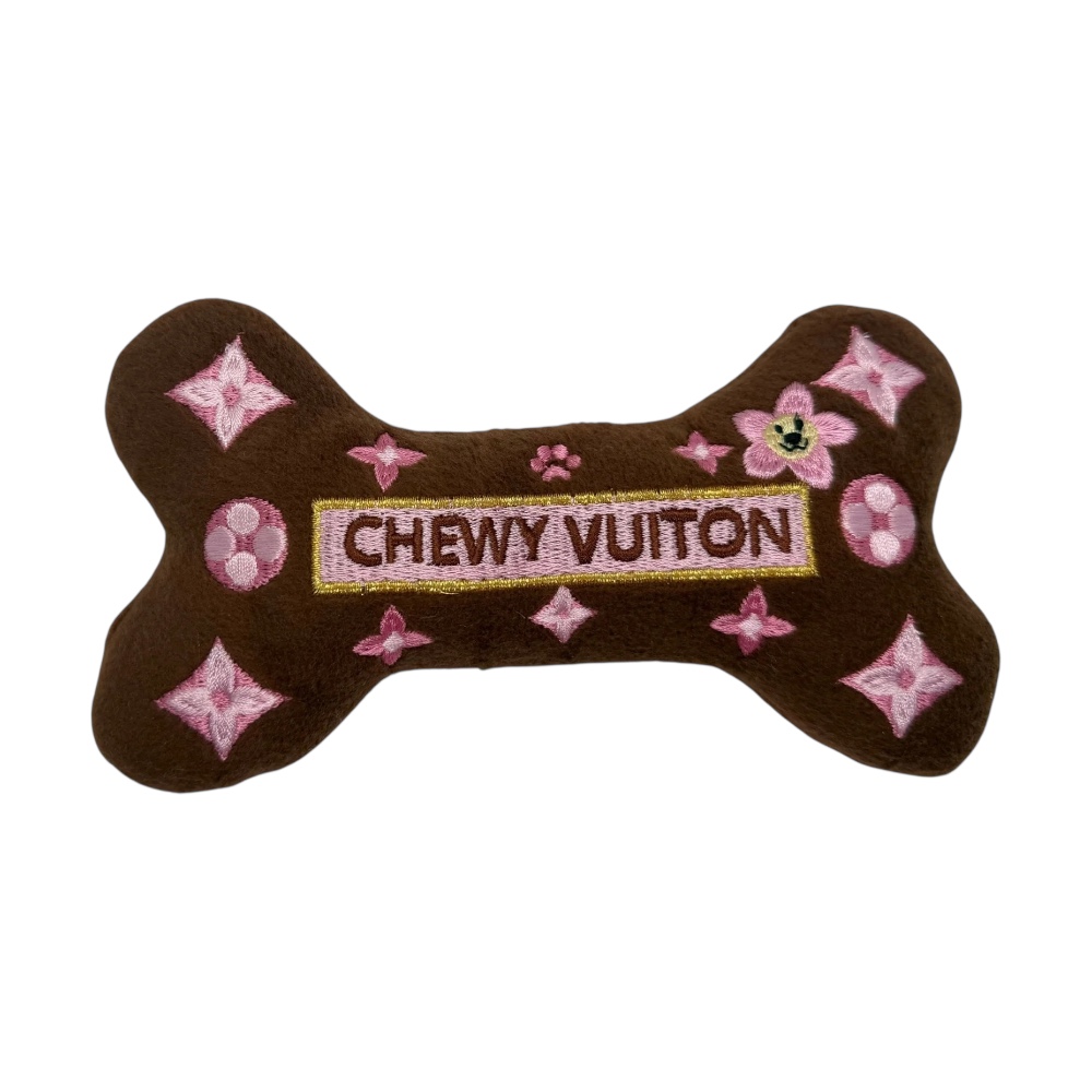 hundleksaker-chewy-vuiton-brun-rosa-pipben-luxury-dog-shop