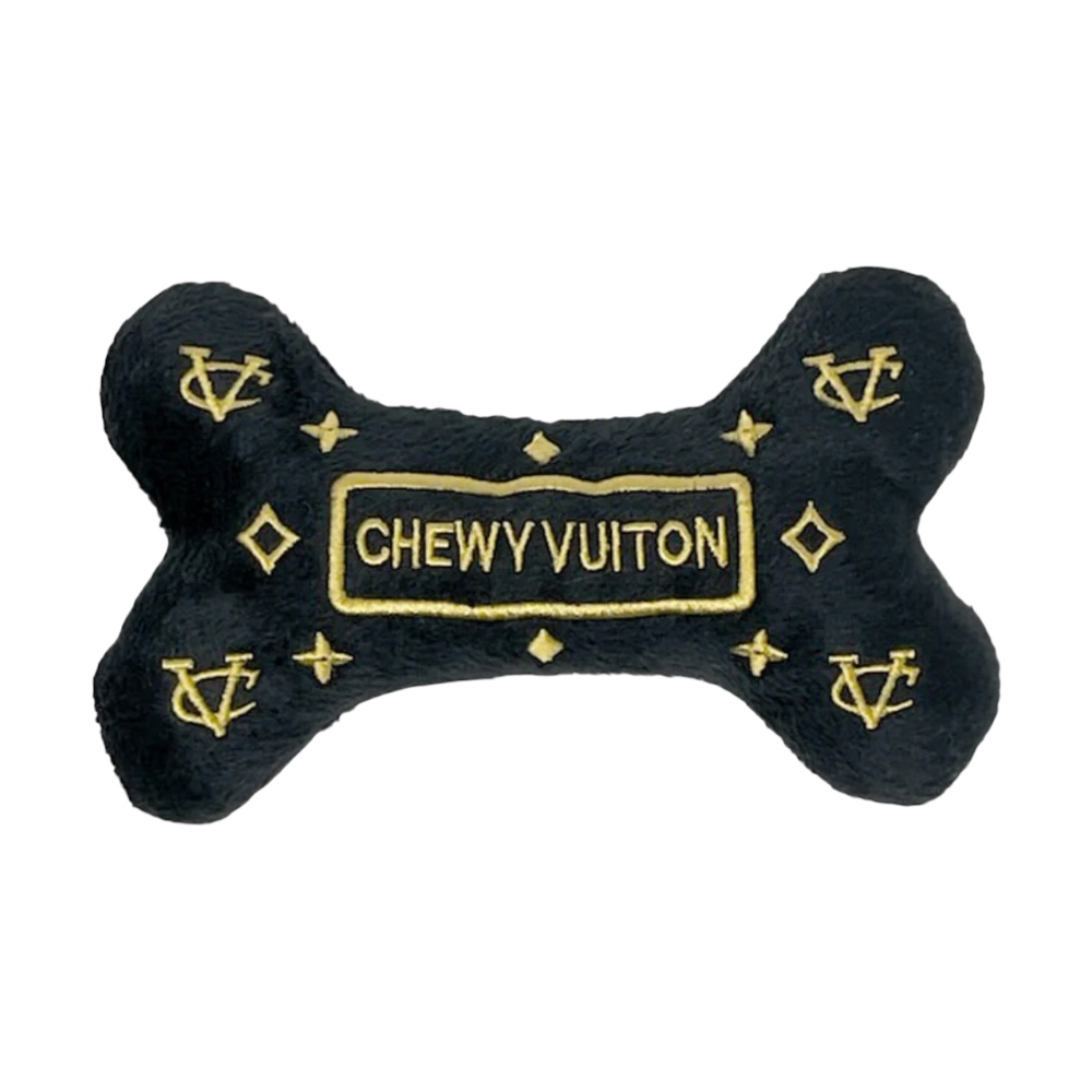 hundleksaker-chewy-vuiton-svart-pipben-luxury-dog-shop